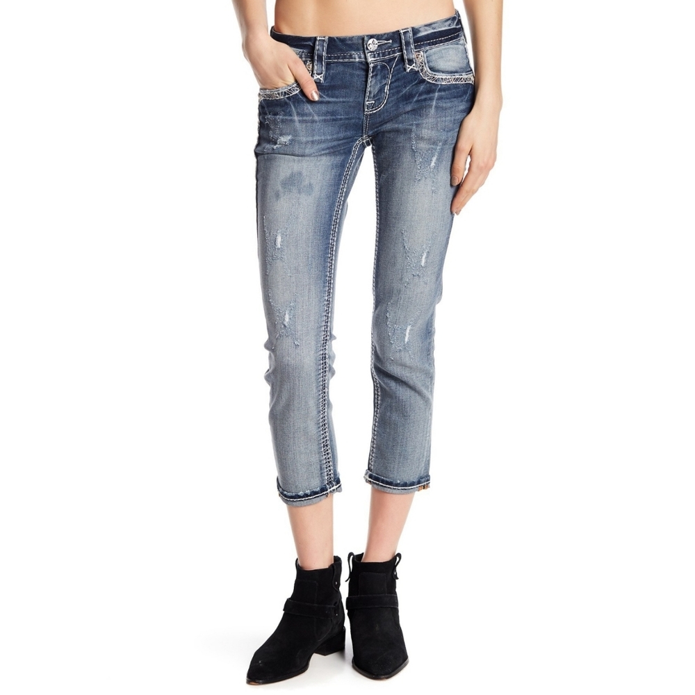 Rock Revival Betty Cropped Skinny Jeans